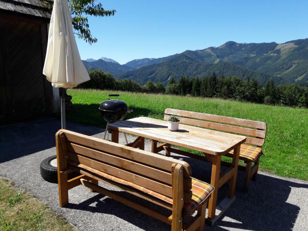 Biobauernhof Obereck Appartement Göstling an der Ybbs Buitenkant foto